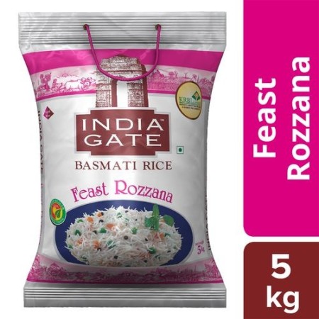 India Gate Basmati Rice - Feast Rozzana,5kg