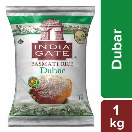 India Gate Basmati Rice - Dubar,1kg