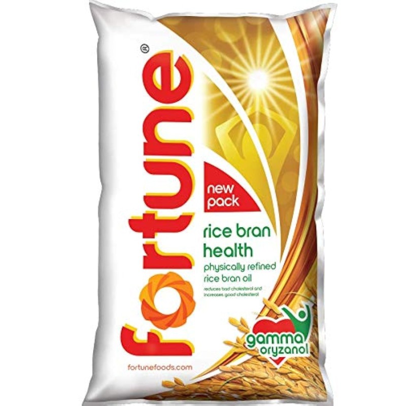 Fortune Rice Bran Health Oil, 1Ltr