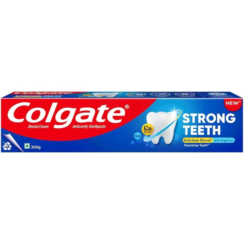 Colgate Strong Teeth Toothpaste,200Gm