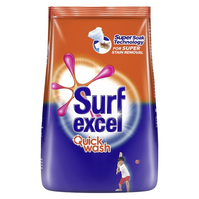 Surf Excel Quick Wash Detergent Powder,1Kg