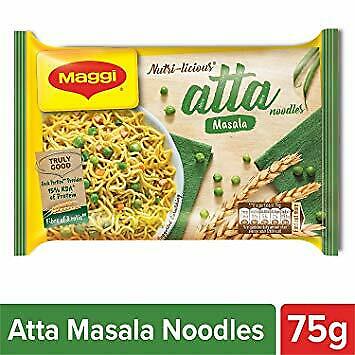 Maggi Nutri Licious Masala Veg Atta Noodles,75gm