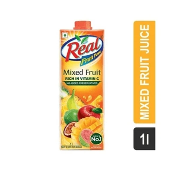 Real Mixed Fruit Juice,1Ltr